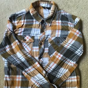Sz M Flannel Shirt